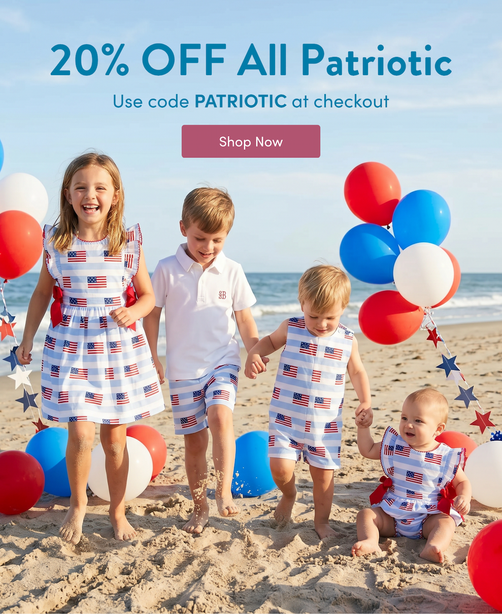 20% Off All Patriotic - Use code PATRIOTIC - Shop Now