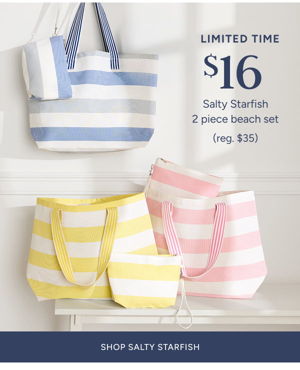 $16 Salty Starfish 2 Piece Beach Set (Reg. $35)