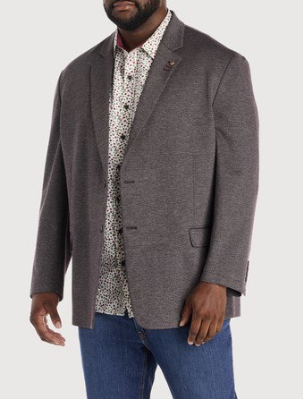 Jacket-Relaxer Knit Sport Coat