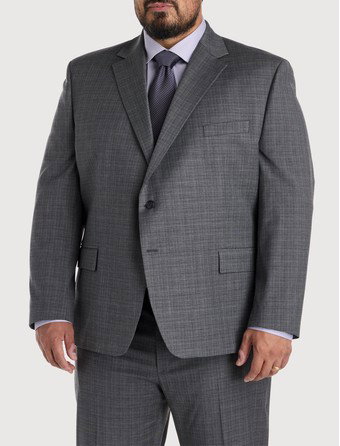Transitional Check Suit Jacket