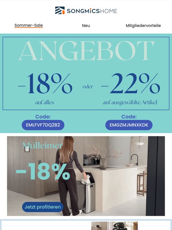 Fußball-Wochenende? Hol dir -18 % auf alles⚽