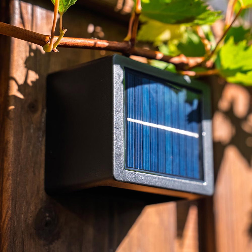 A product image of the Louis Solar wall light.