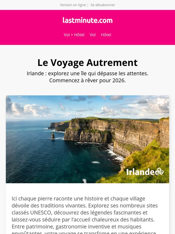 Irlande, bien plus qu’un voyage