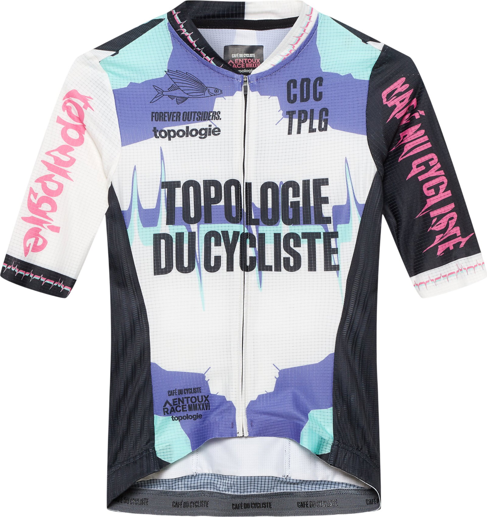 Café du Cycliste,  Café du Cycliste x Topologie Bergida Cycling Jersey - Women's 