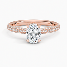 14K Rose Gold Valencia Diamond Ring (1/3 ct. tw.)