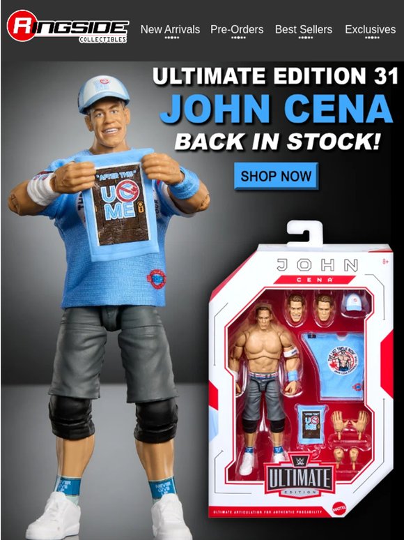 Ultimate John Cena Back In Stock! 🐐