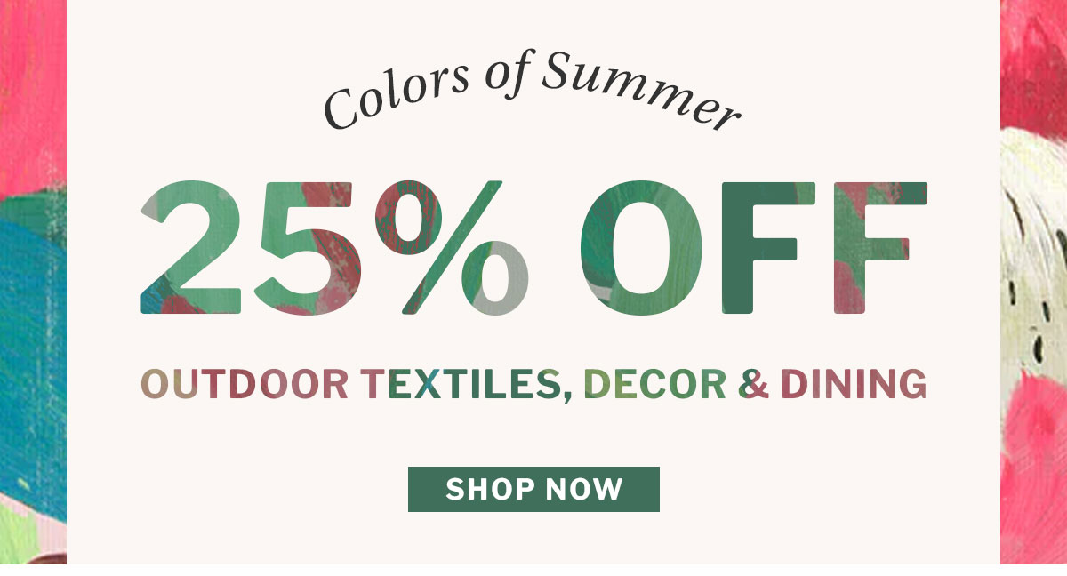Colors of Summer 25% off 