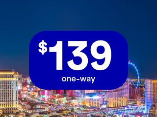 Fares from JFK to LAS