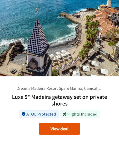 Luxe 5* Madeira getaway set on private shores