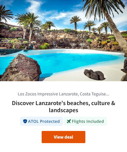 Discover Lanzarote's beaches, culture &amp; landscapes