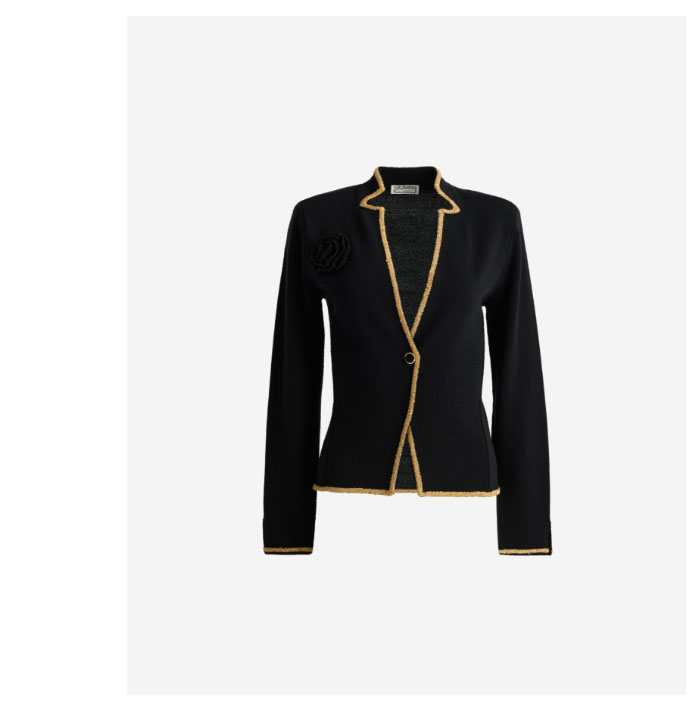 Betsy Jacket In Legacy Crepe Knit