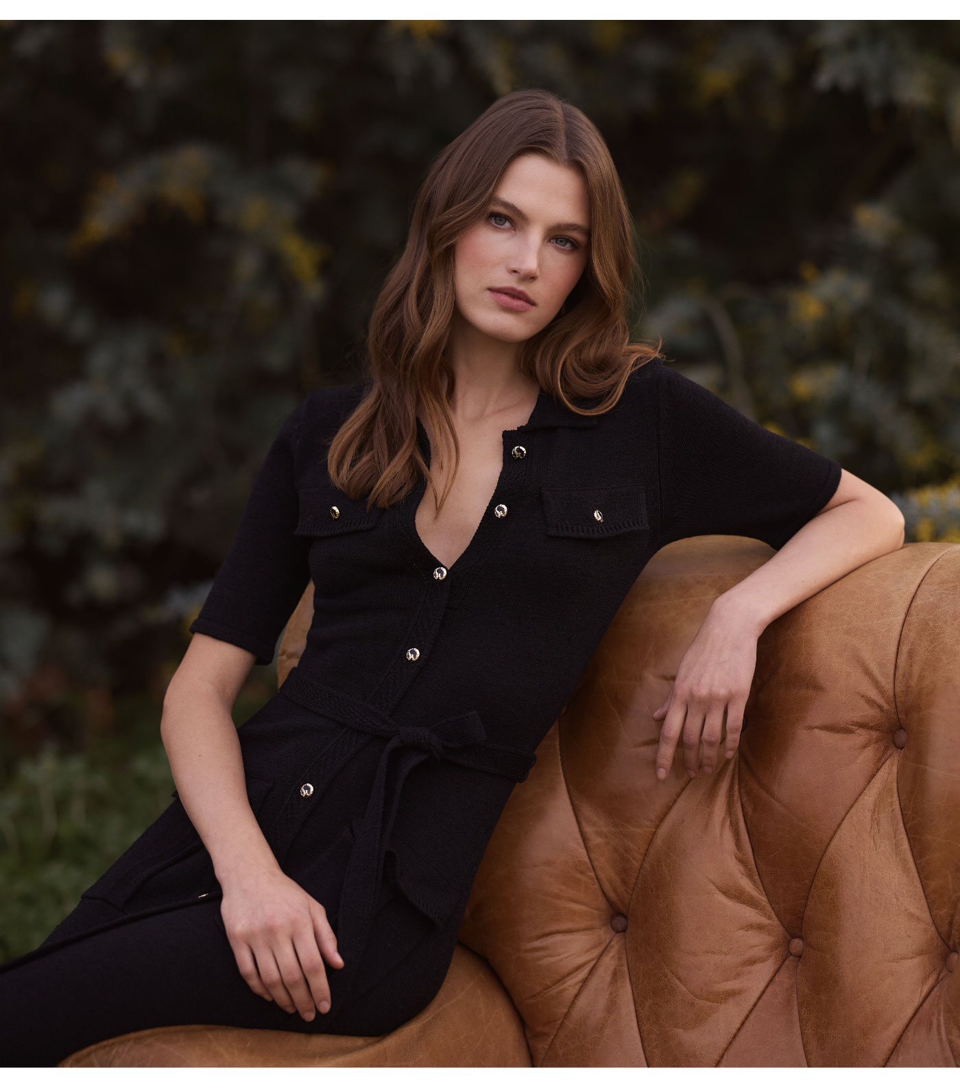 Zahara Dress In Legacy Crepe Knit