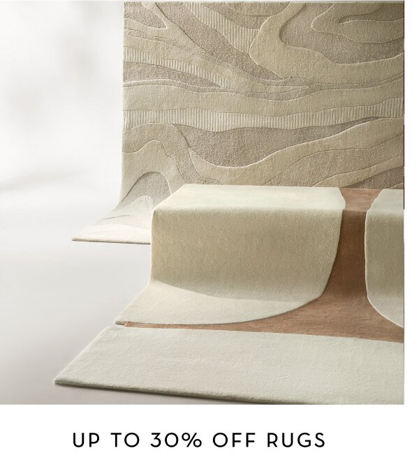 Rugs, up to 30% off