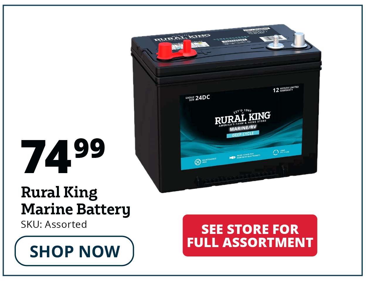 RK Marine Battery