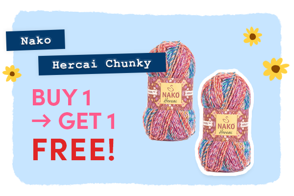 Buy 1, Get 1 FREE: Nako Hercai Chunky