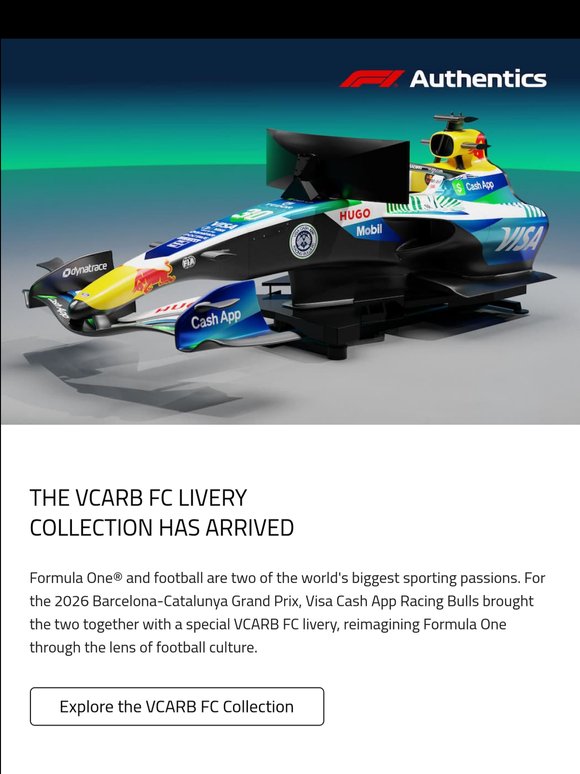 Own the VCARB Barcelona GP Look