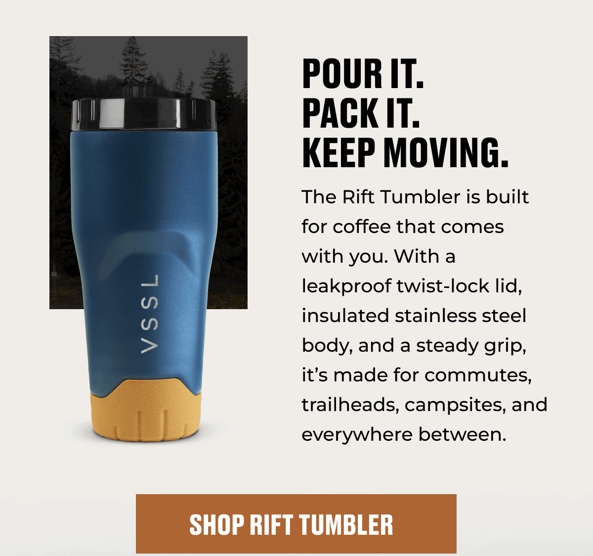SHOP RIFT TUMBLER
