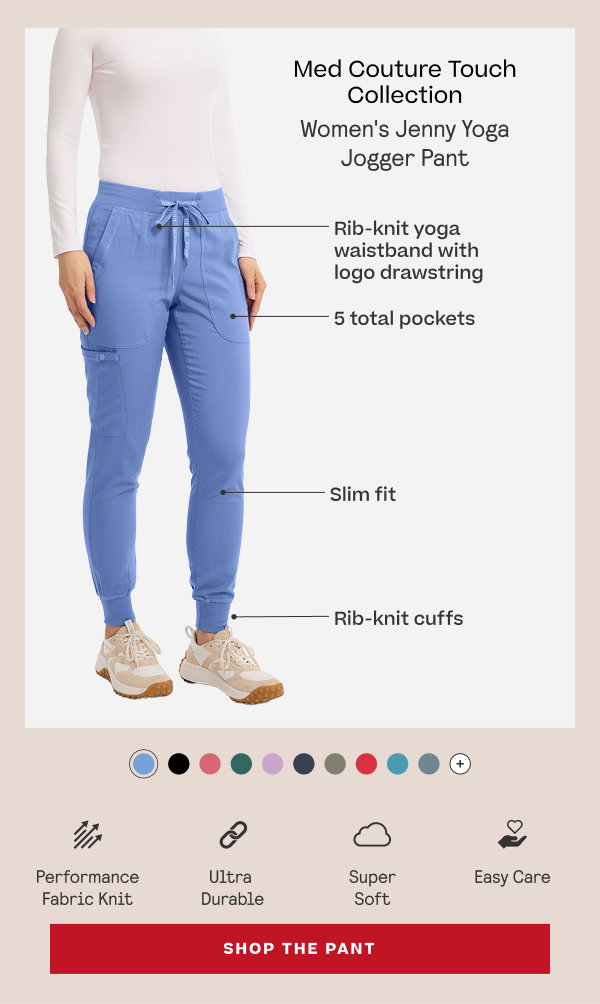 Med Couture Jenny Yoga Jogger Pant
