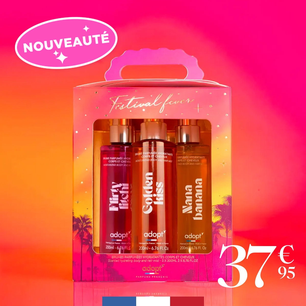 Coffret 3 brumes Festival Fever - 37,95€