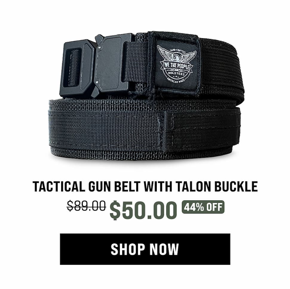 44% OFF Tactical Gun Belt 