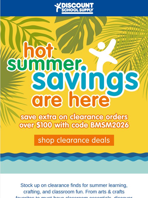 Hot summer savings inside!