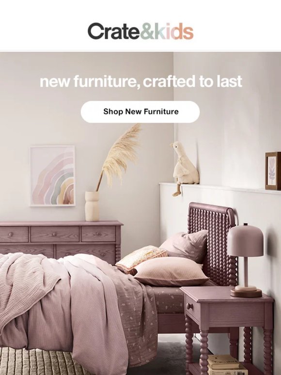 INSIDE: a brand-new color for our bestselling kids furniture →