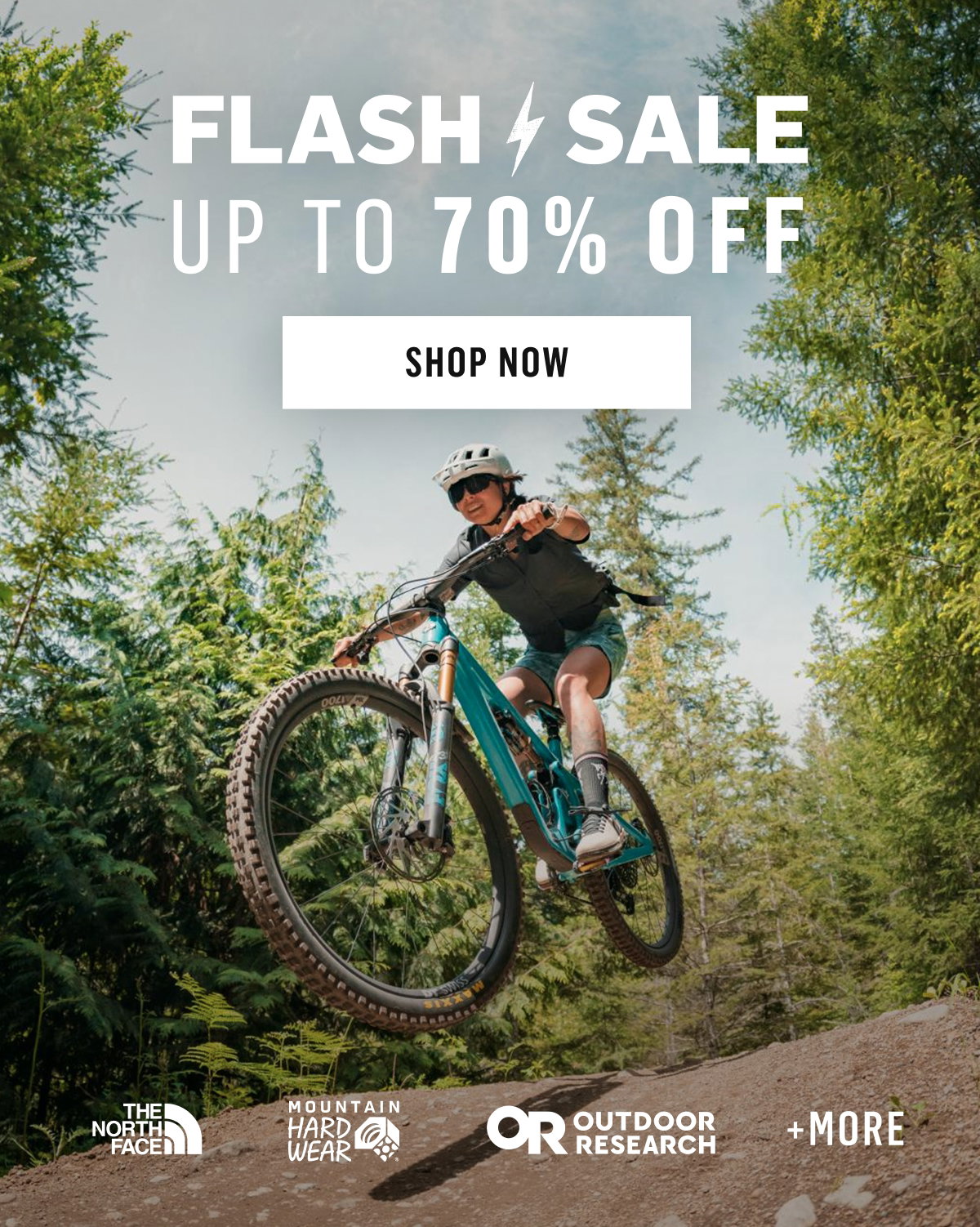 Flash Sale: Up To 70% Off The North Face, Mountain Hardwear, Outdoor Research & more. Shop Now!