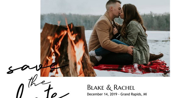 Personalized Save the Date Cards, 24–200 (Up to 57% Off)