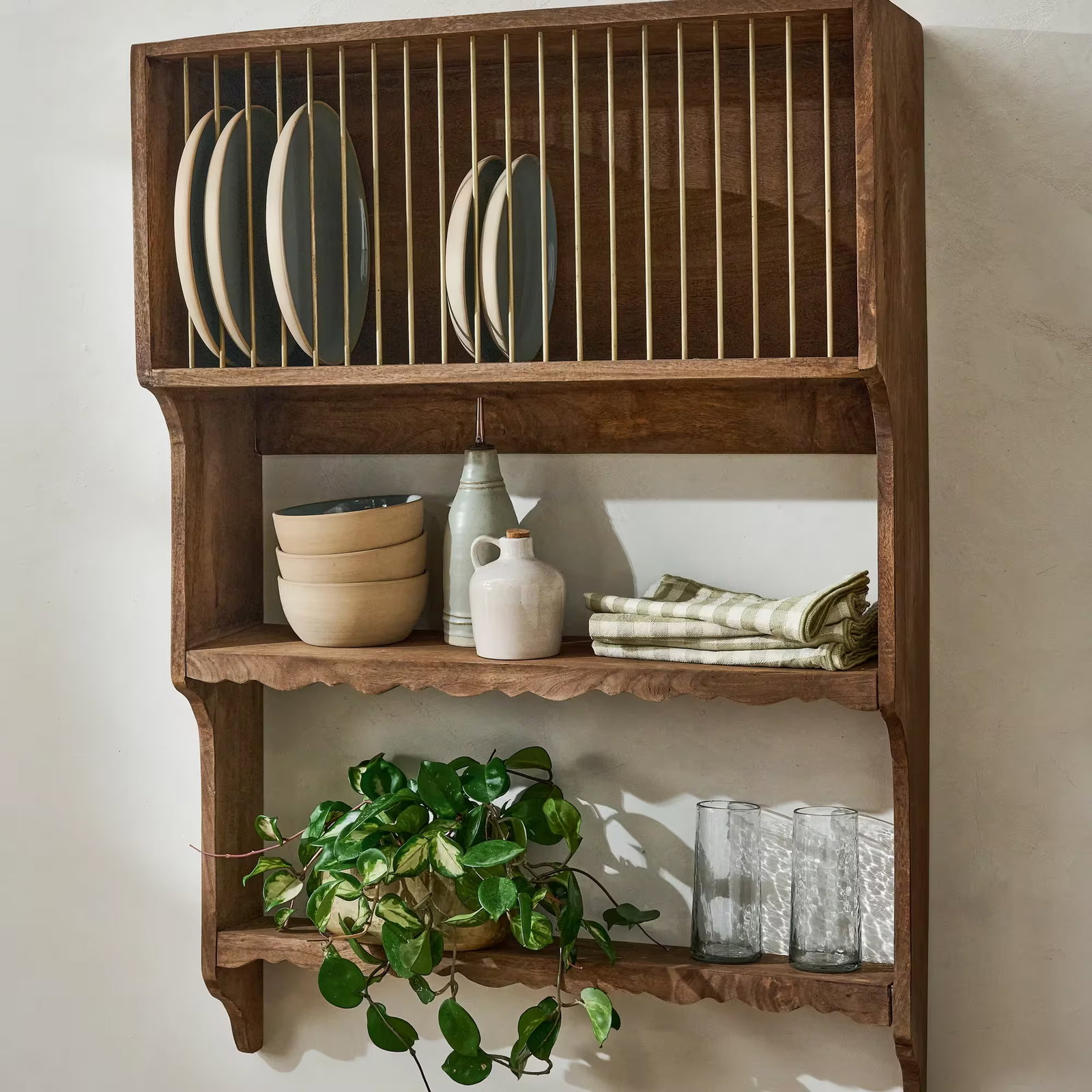 Wall Shelves + Cabinets