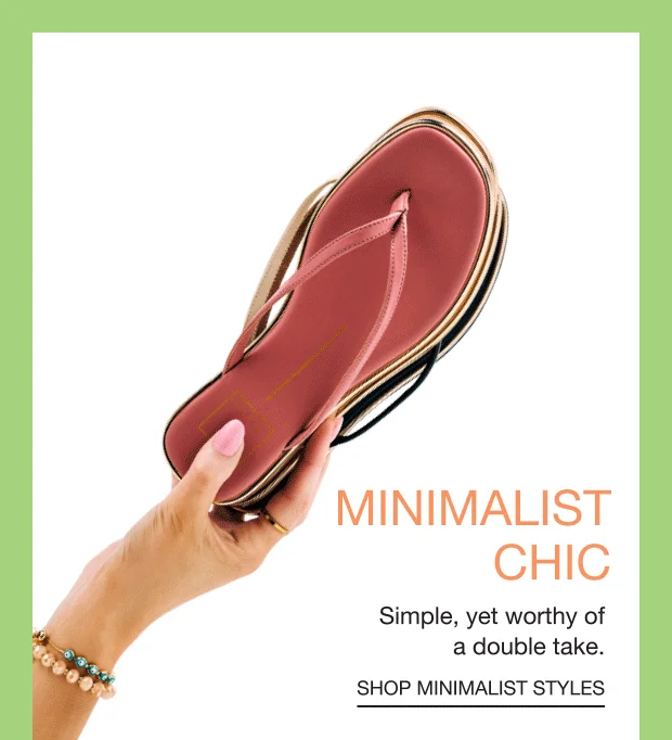 Minimalist Chic Simple, yet worthy of a double take. Shop minimalist Styles