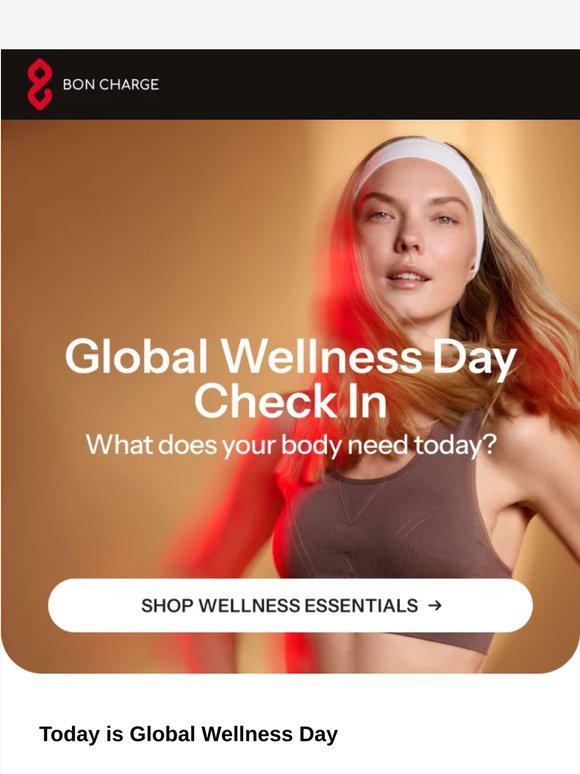 Your Global Wellness Day check-in