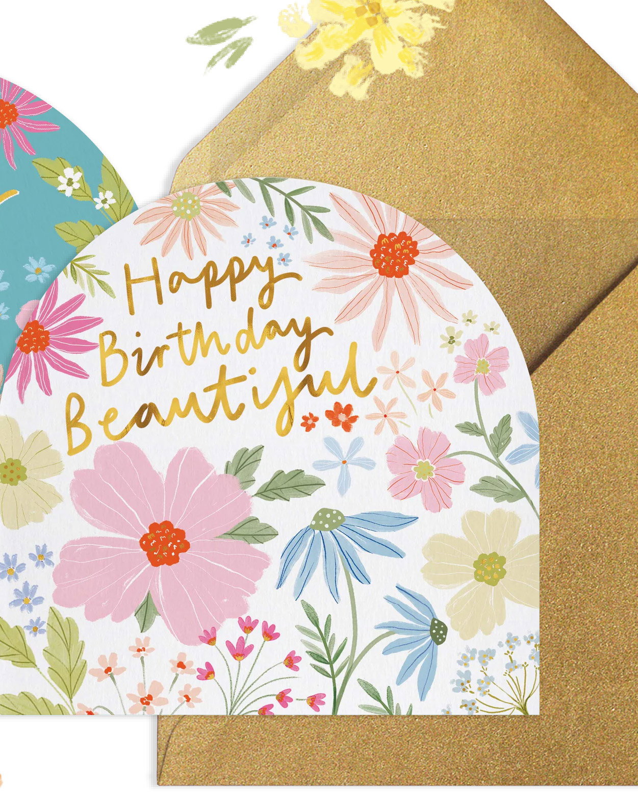 BLOOMING BEAUTIFUL BIRTHDAY CARD