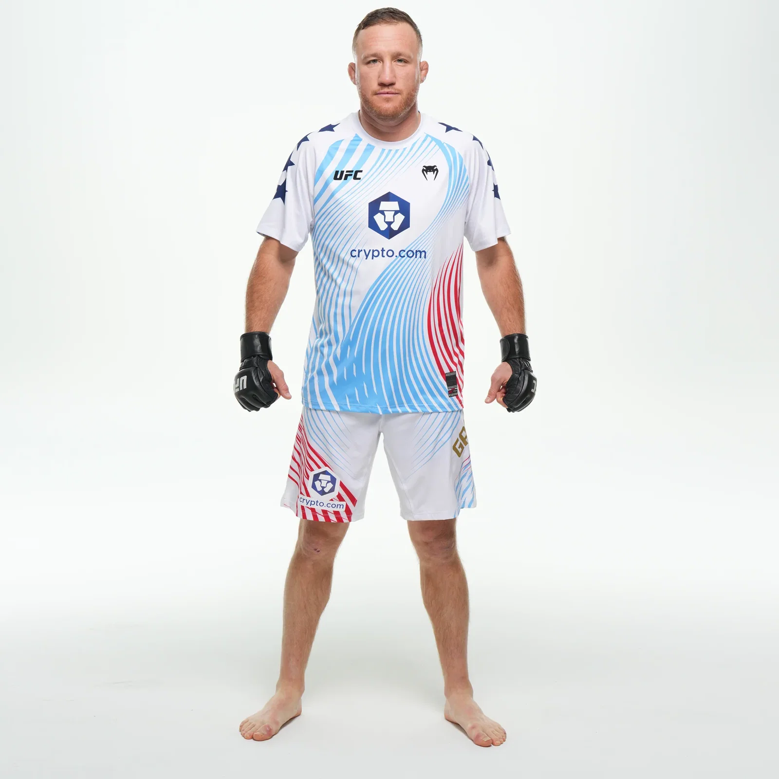 Image of Justin Gaethje Worn Jersey <br>UFC Freedom 250