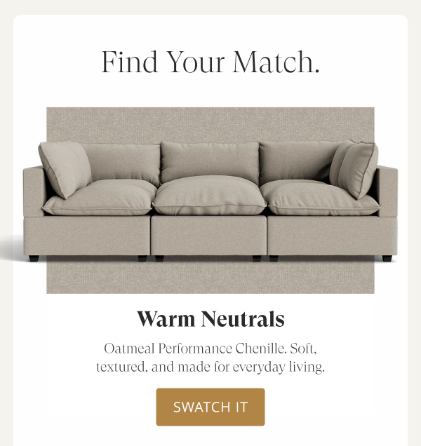 Warm Neutrals.