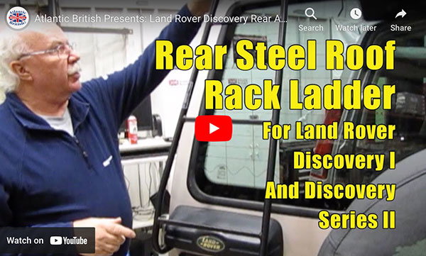 Land Rover Discovery Rear Access Ladder Install
