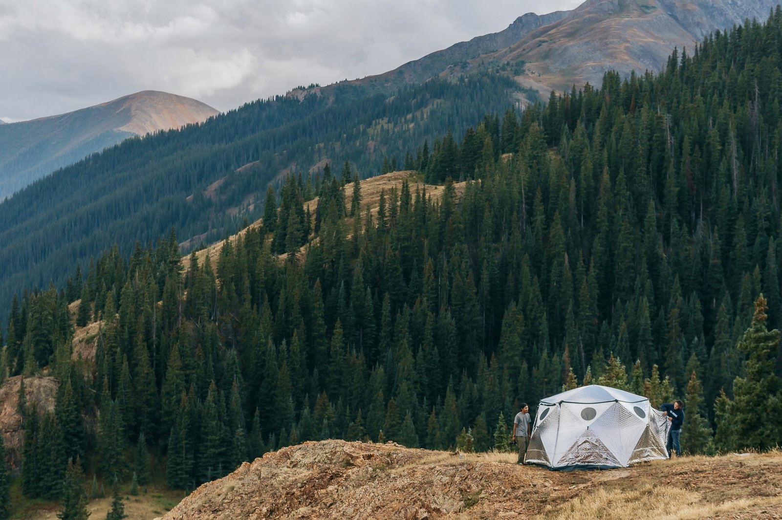 SHIFTPOD in the mountains