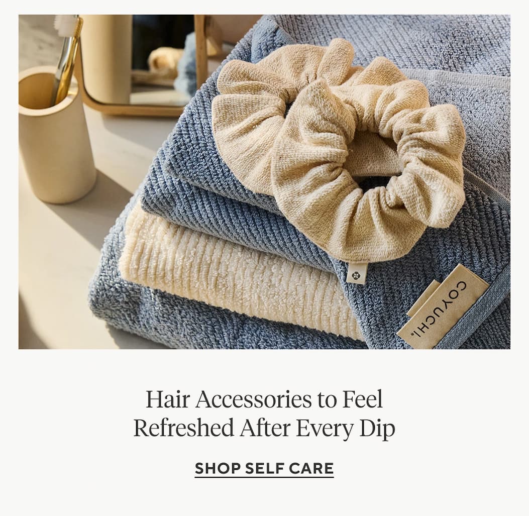Hair Accessories to Feel Refreshed After Every Dip Shop Self Care >