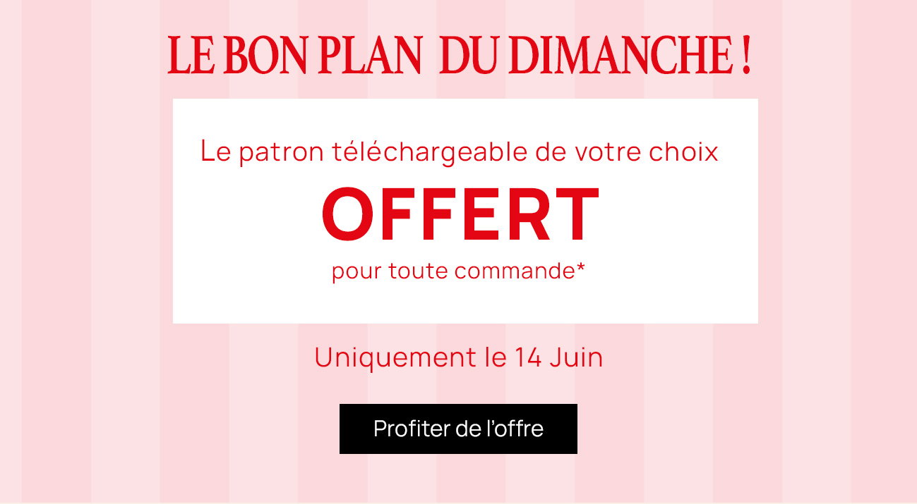 Patron téléchargeable offert