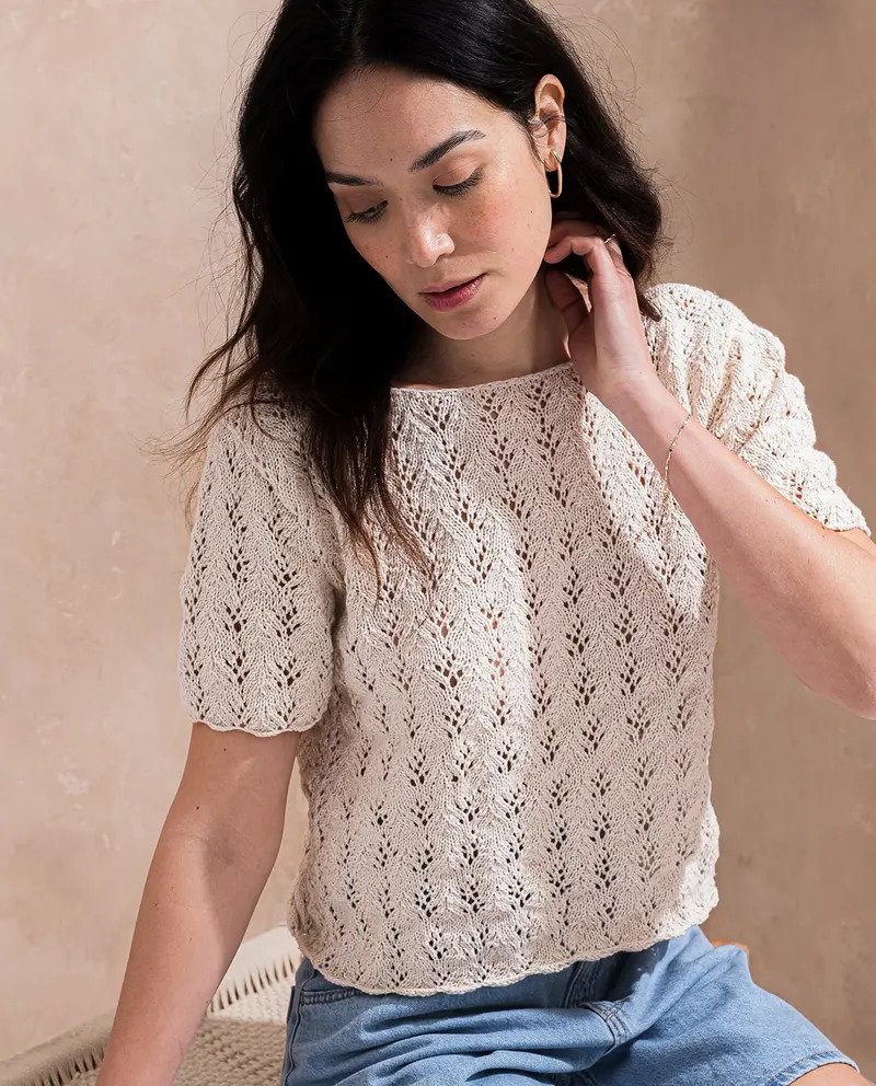 Pull sans manche Léodine