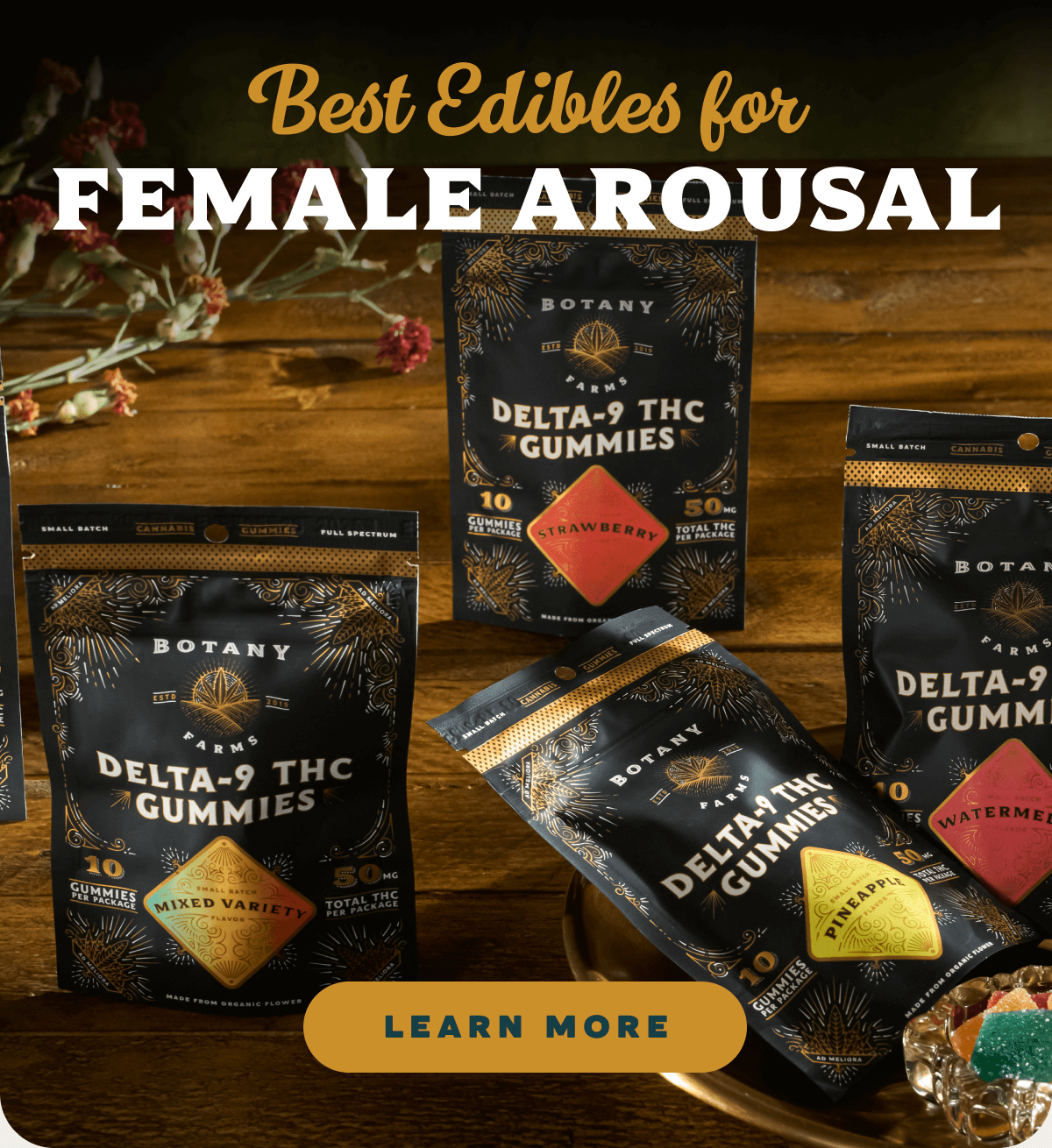Best Edibles for Female Arousal