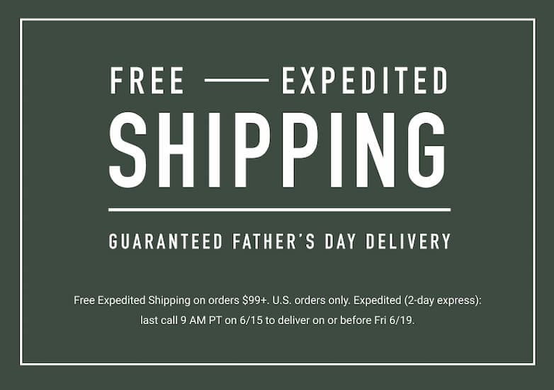 Free Expedited 2-Day Shipping Free On Order $99+
