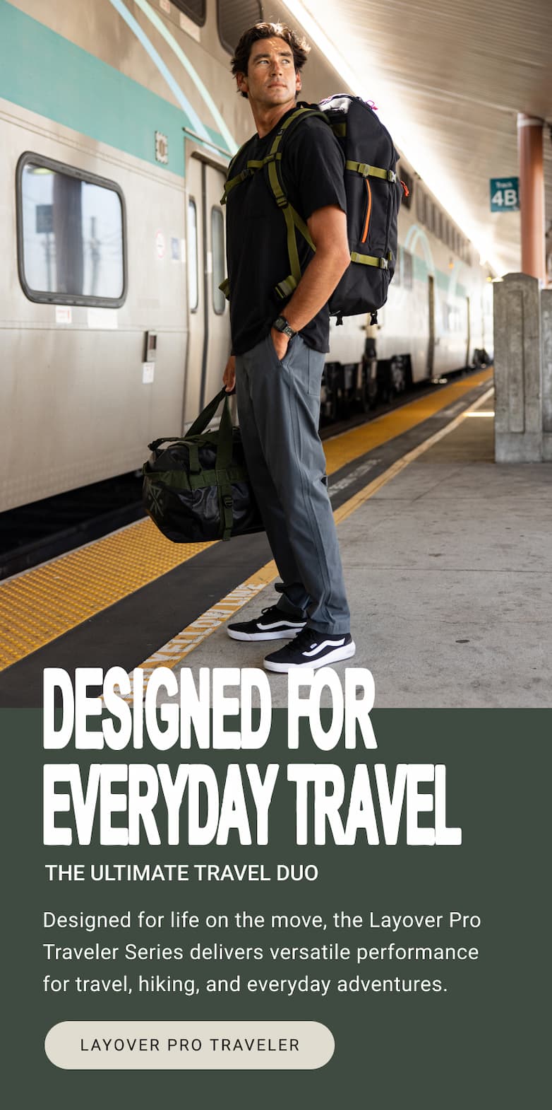 Designed For Everyday Travel - The Layover Traveler Pro Series