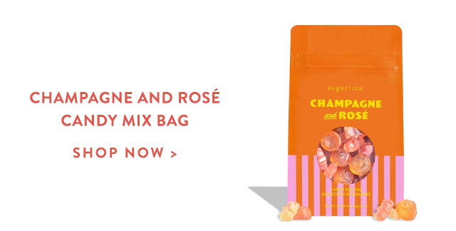 Champagne and Rosé Candy Mix Bag