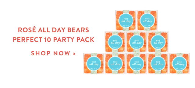 Rosé All Day® Bears Perfect 10 Party Pack