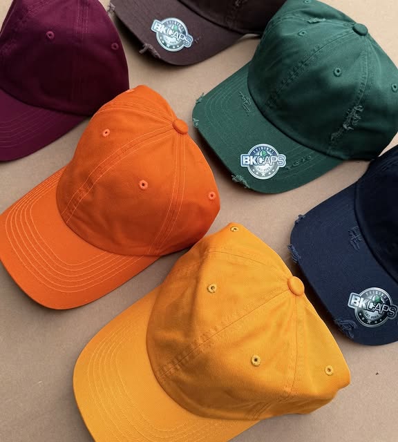 Pigment-dyed dad hat for casual lifestyle branding
