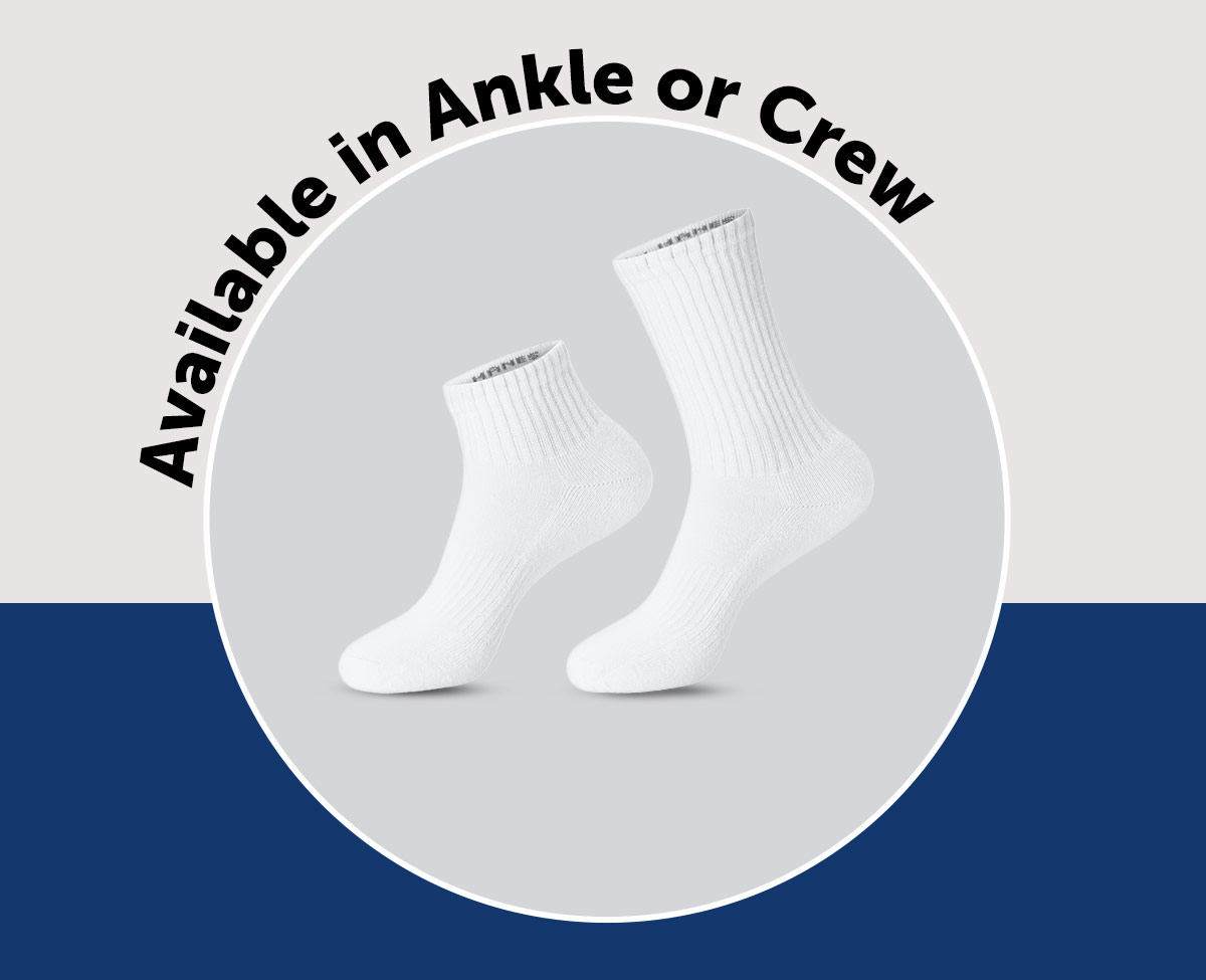 Plain White Socks