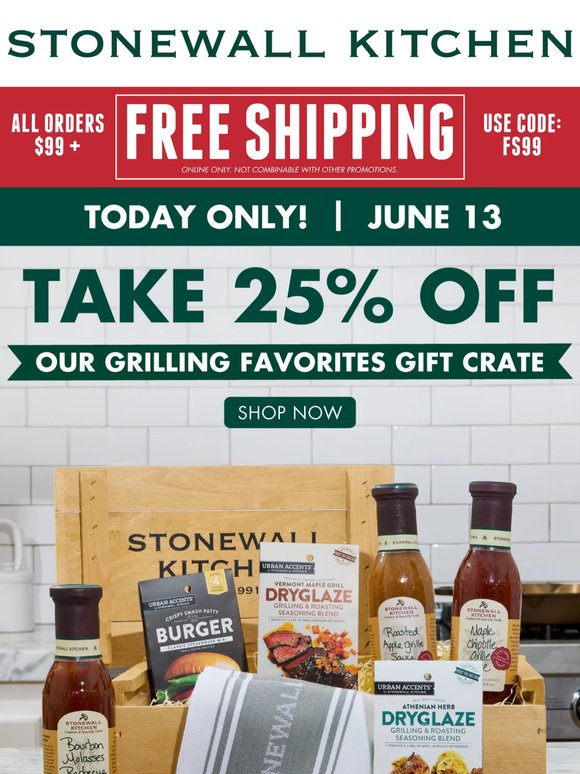 A Sizzlin’ Deal: Today Only, Take 25% OFF This Grilling Gift for Dad!