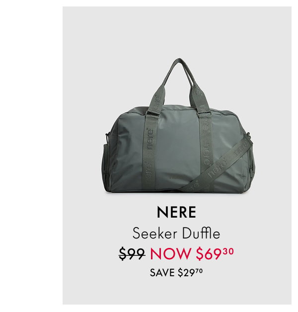 nere Seeker Duffle