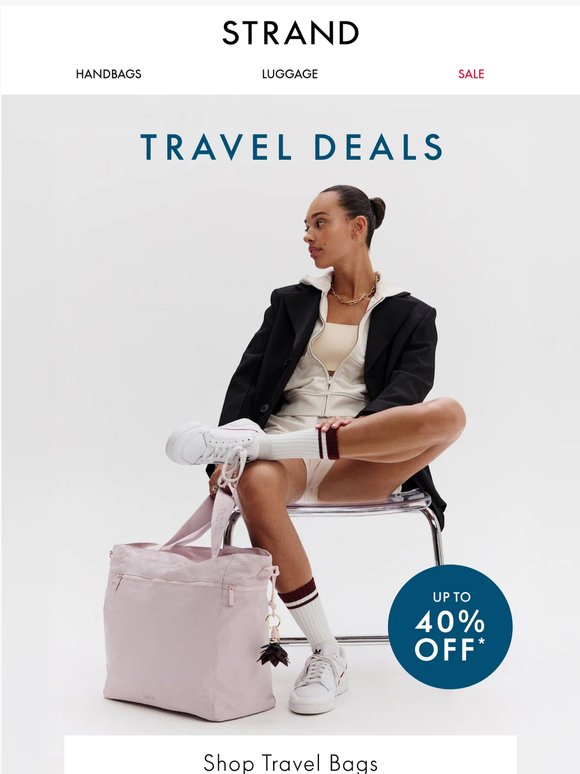 Save & Go! Shop Travel Deals up to 40% off*