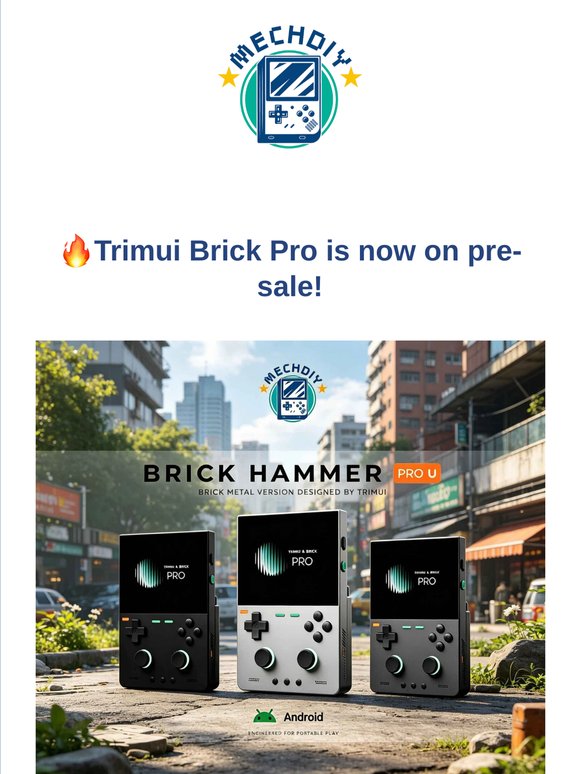 🔥Trimui Brick Pro is now on pre-sale!